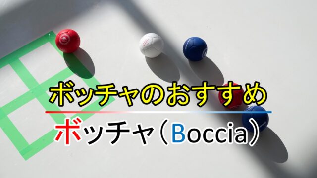 ボッチャをする時に使う用具を紹介！レクでも使える用具もピックアップ