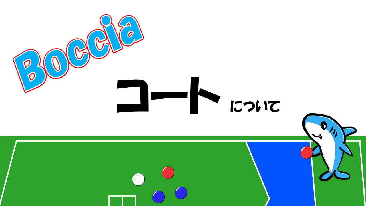 ボッチャのコート バドミントンのコートのサイズとほぼ一緒 コートの7つの名称を覚えてボッチャの知識を深めよう Kojのブログ